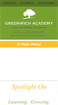 Mobile Screenshot of greenwichacademy.org